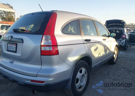 2010 Honda Cr-V Lx from USA, damaged, VIN 5J6RE3H39AL000968